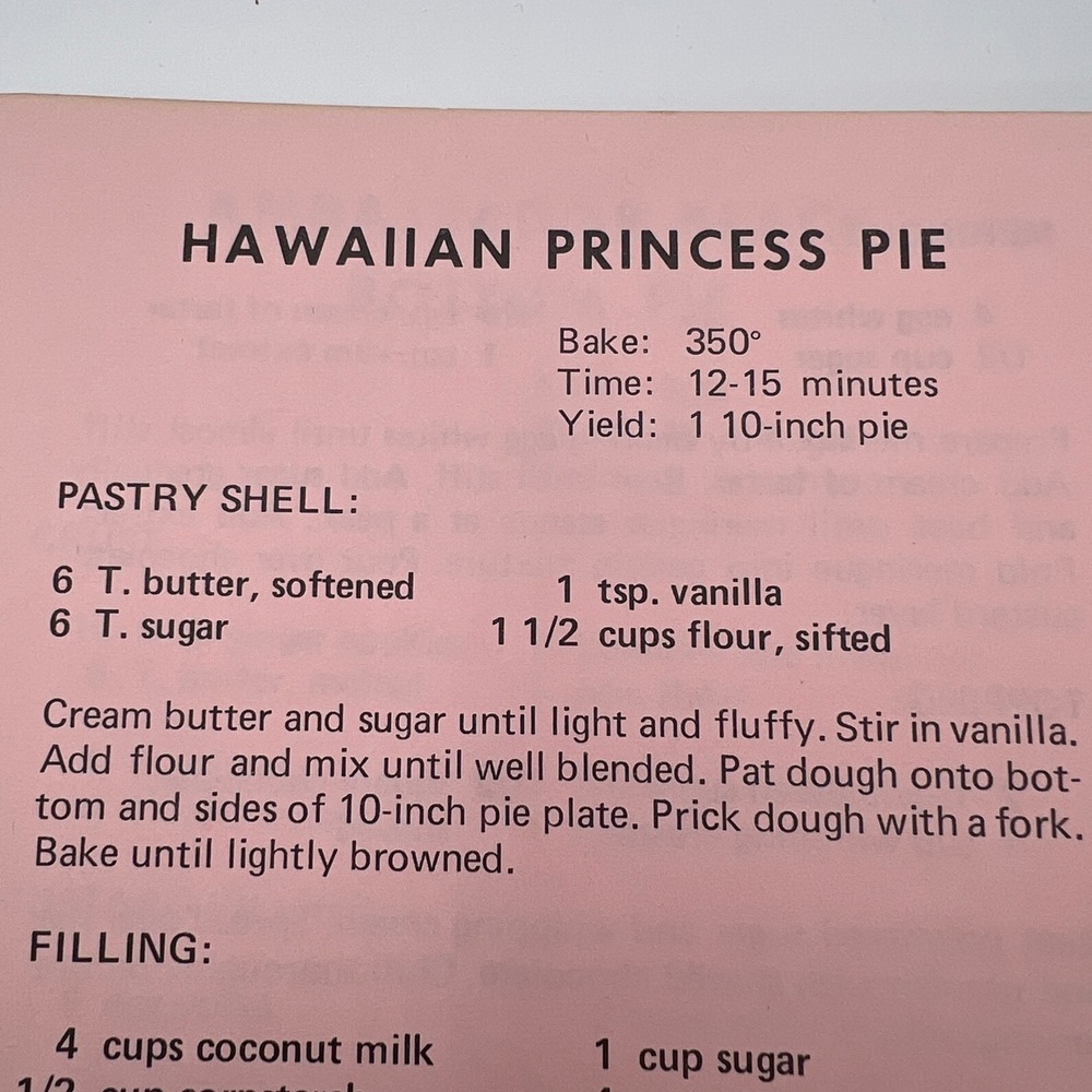 Vintage 1979 Favorite Island Cookery Book III Honpa Hongwanji Buddhist Temple HI - Picture 8 of 12